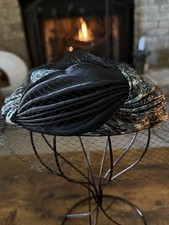 Vintage Women s Pillbox Cocktail Hat Union Made USA