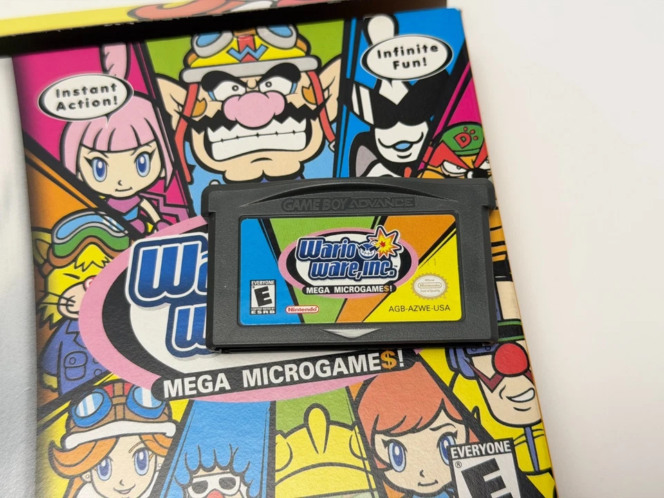 WarioWare, Inc. Mega Microjuego $! (Game Boy Advance GBA) Auténtico y Completo Foto 4 de 4