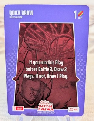 2026 Bo Jackson Battle Arena ''The Griffey Set'' Quick Draw PL-28 Play Card