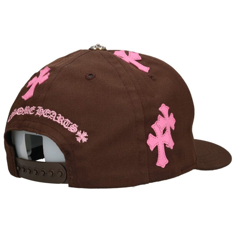 Chrome Hearts Size One Ch Hat Embroidery Baseball Cap Brown Chrome Hearts Size One Ch Hat Embroidery Baseball Cap Brown
