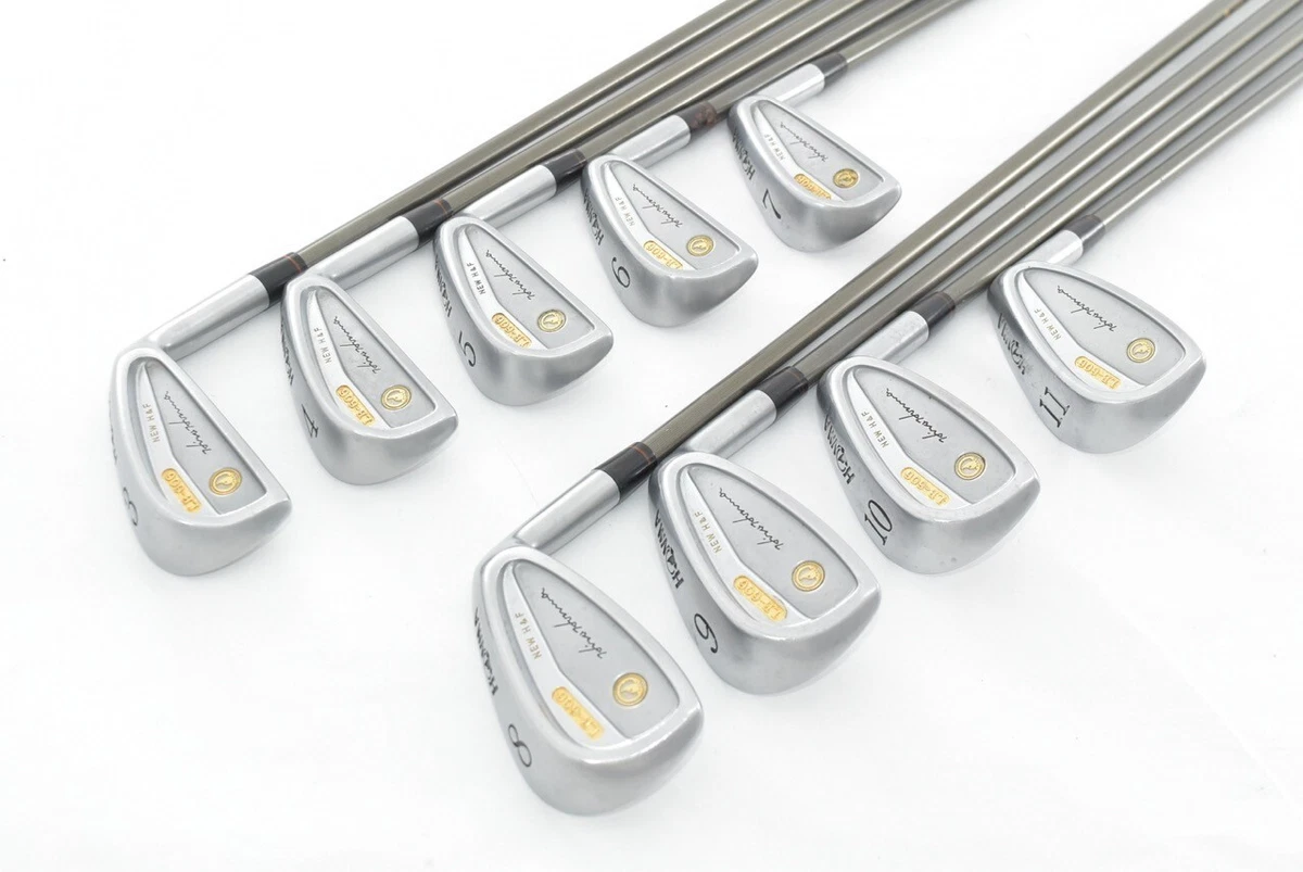9 Stück 4S HONMA LB-606 NEU H&F 3-4-5-6-7-8-9-10-11 Eisensatz Flex R Regular RH
