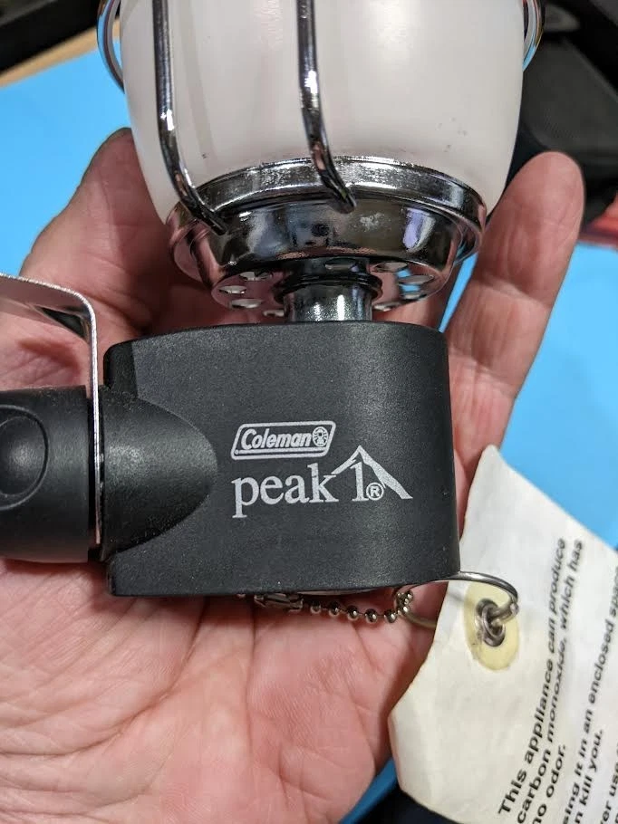 Coleman VTG Peak 1 Butane Propane mini Lantern | eBay