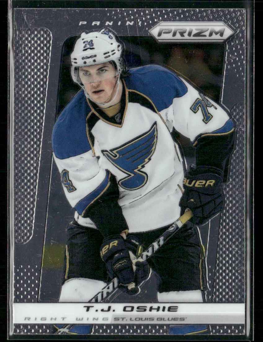 2013-14 Panini Prizm T.J. Oshie #180 St. Louis Blues