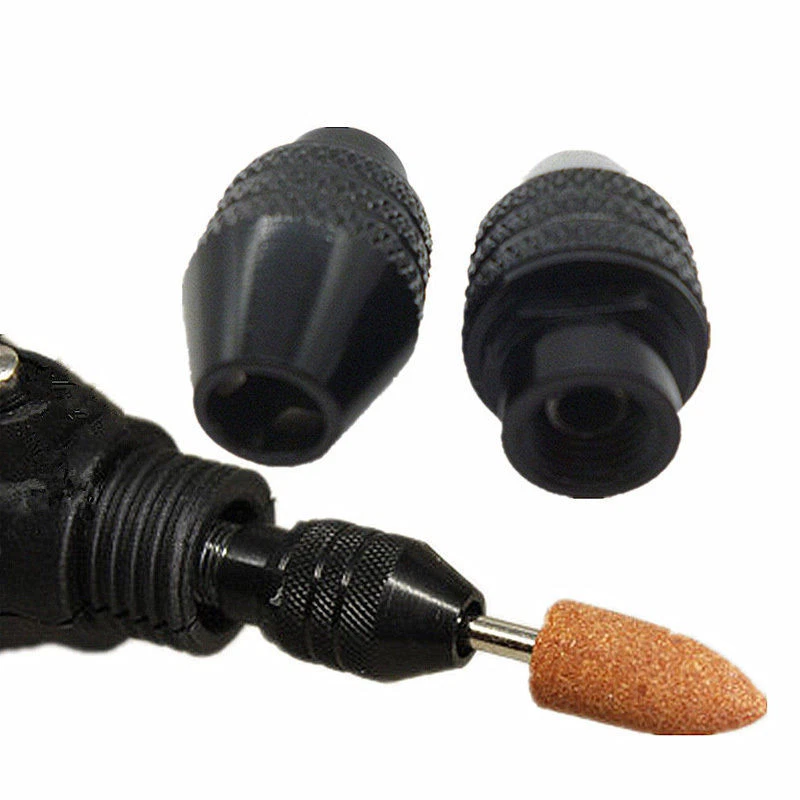 0.5-3.2mm Universal Multi Chuck Keyless for Dremel Grinder Shaft Rotary Tool - Image 2 of 4