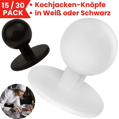 Kugelknopf Kochjacke Koch Knöpfe Jacke Küche Koch Motivknöpfe Rundknöpfe Uniform