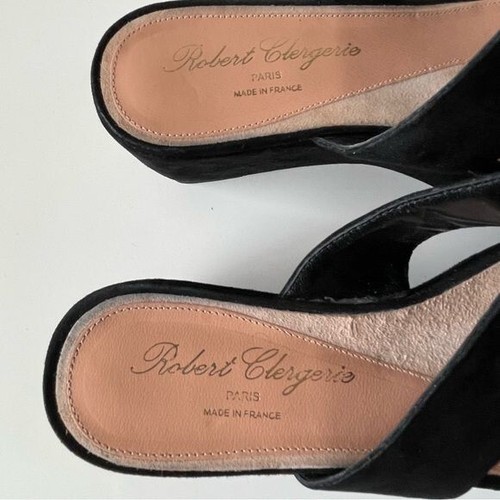 ROBERT CLERGERIE Woman's Platform Frazzia wedge Platform sandals size 8 - Picture 5 of 10