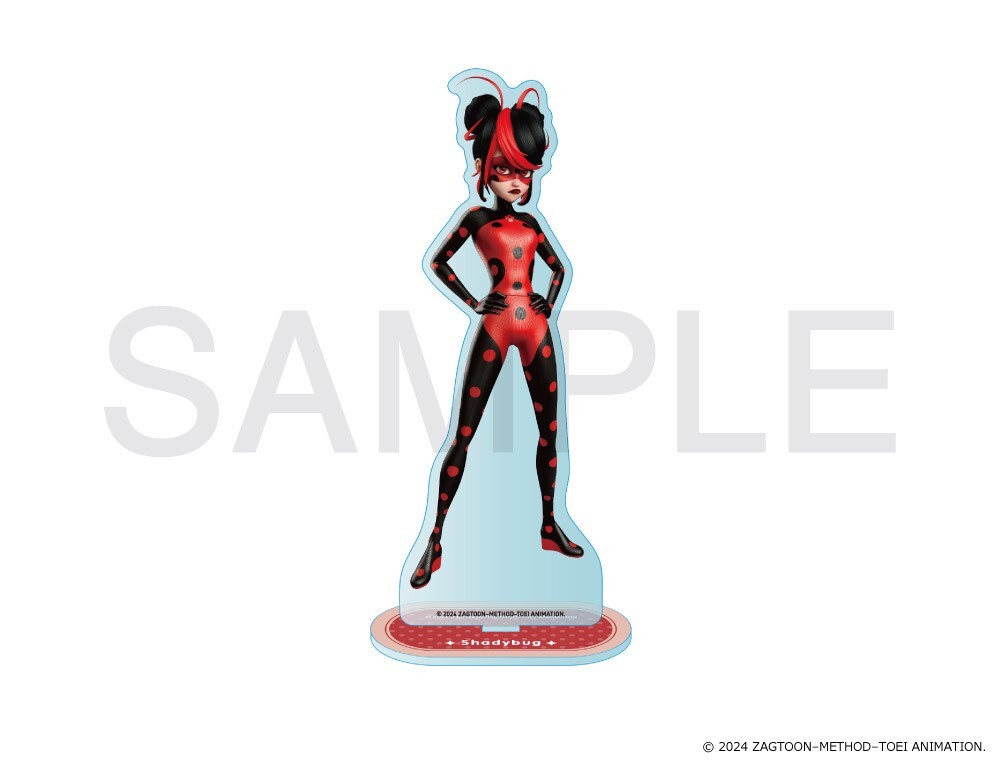 Miraculous Ladybug & Cat Noir Acrylic Stand Shady Bug Japan New | eBay