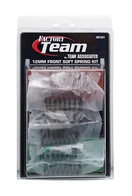ASSOCIATED #91341 FACTORY TEAM 12mm Big Bore Front Soft Spring Kit | eBay