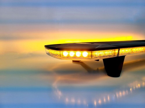 900mm Lightbar Recovery Slimline LED Beacon Lights Amber Flash 3ft 35" 90cm - Picture 9 of 12