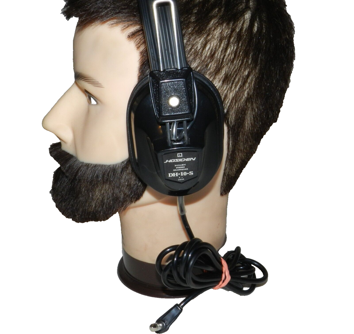 Vintage Hosiden Dynamic Stereo Headphone DH-10-S Padded Japan Made