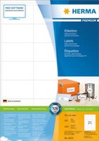 Herma 4634 Herma Etiketten Premium A4 Weiß 70X41 Mm Papier 4200 St.
