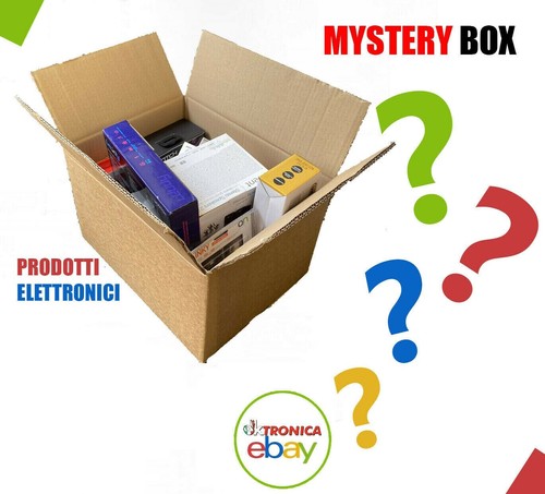 STARTER SCATOLA BOX SORPRESA PRODOTTI ELETTRONICI NUOVI MISTERY