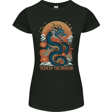 Year of the Dragon Chinese New Year Womens Petite Cut T-Shirt