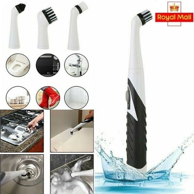 4 in 1 Super Sonic Scrubber Elektrische Reinigungsbürste für Haushalt und K N8Q2