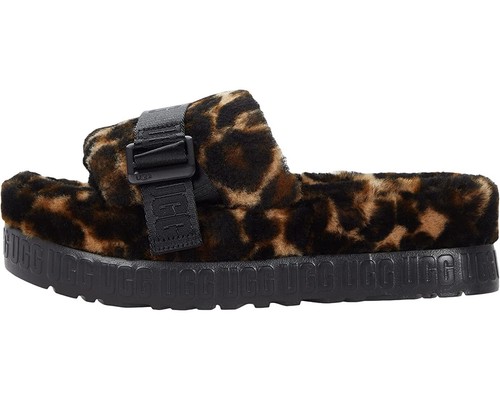 UGG Fluffita Panther Print Butterscotch Women's Slipper Slides 1122556 |  eBay