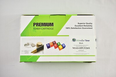 Premium Compatible w/CF 26X Black Toner Cartridge - CF226X