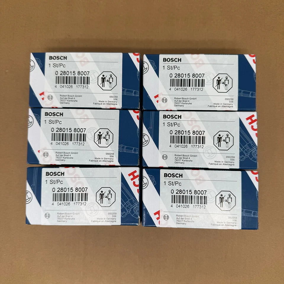 6x Inyectores de combustible BOSCH 0280158007 para Pathfinder Xterra 2005-2019 4,0 L V6 nuevos Foto 3 de 4