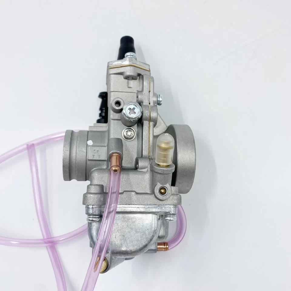 Carburador lateral plano Mikuni TM24-8001 Racing genuino, 24 mm diapositiva plana ánima lisa Foto 2 de 4