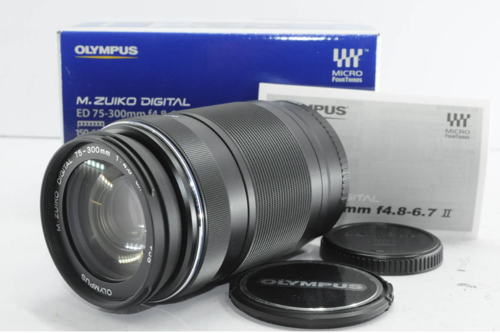 OLYMPUS M.ZUIKO DIGITAL ED 75-300mm F4.8-6.7 II ultra-telephoto