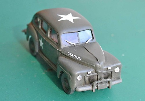 US Army Staff Car Model 1942 (Plastic model kit) 1/72 ACE 72298 - Picture 6 of 7
