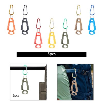 5 Pieces Outdoor Glove Clip Glove Grabber Clip Keeper Multifuctional Aluminum