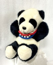 Dakin Panda Bear Plush Windup Plays Happy Birthday Works Great 1989 VTG 8  