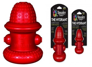fire hydrant dog toy