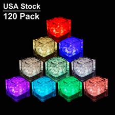 Party Lights Led Ice Cubes for Light Up Drinks Wine Wedding Christmas Parties