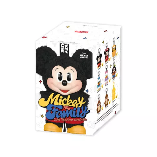 POPMART Mickey Family Cute Together Keychain Series Blind Box Confirmed Figure ! - Picture 21 of 46