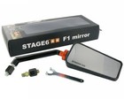 Roller Spiegel Stage6 F1 Carbon Matt Rechts für YAMAHA AEROX MBK NITRO PEUGEOT