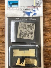 1/48 Aires MESSERSCHMITT Bf 109K COCKPIT SET for Hasegawa Resin w/Photo Etch OOP
