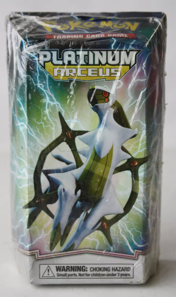 Pokemon Platinum Arceus Theme Deck Box