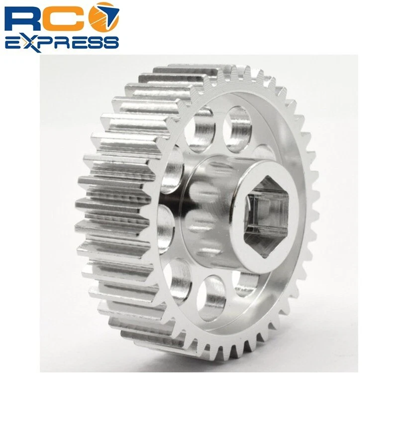 Engranaje de carrete diferencial de aluminio Hot Racing Tamiya Clodbuster CB1025X Foto 4 de 4