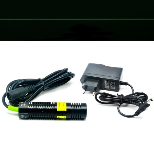 Module Laser Vert 532nm 10mW Avec Adaptateur 5V Et Support 18mm - Pour Labo/projet, Neuf