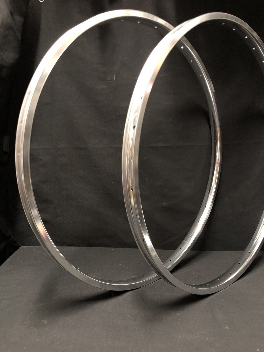 29” 36h Semi Polish Double Wall Bmx Cruiser Hoop/Rim Set Fit