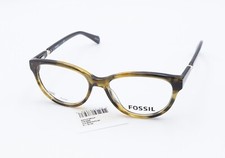 FOSSIL FOS 6085 OCA Brown-Olive Havana/Black 51-16-140 Frames Flex w/Case F157