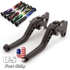 For Yamaha FZ6 N 2004-2009  FZ6 NA 2007-2009 CNC Short Brake Clutch Lever w/Grip