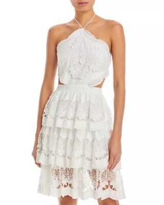 belza floral lace shift dress Behcetti Vintage Lace & Floral Midi Dress