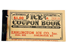 EARLINGTON KENTUCKY 1940s Original Ice Compan...