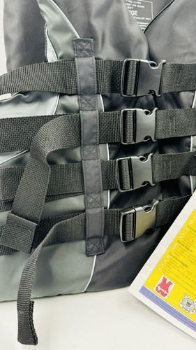 Giubbotto salvagente XGEAR USCG adulto 3X sport acquatici giubbotto salvagente galleggiante con fischietto nuovo - Foto 2 di 11