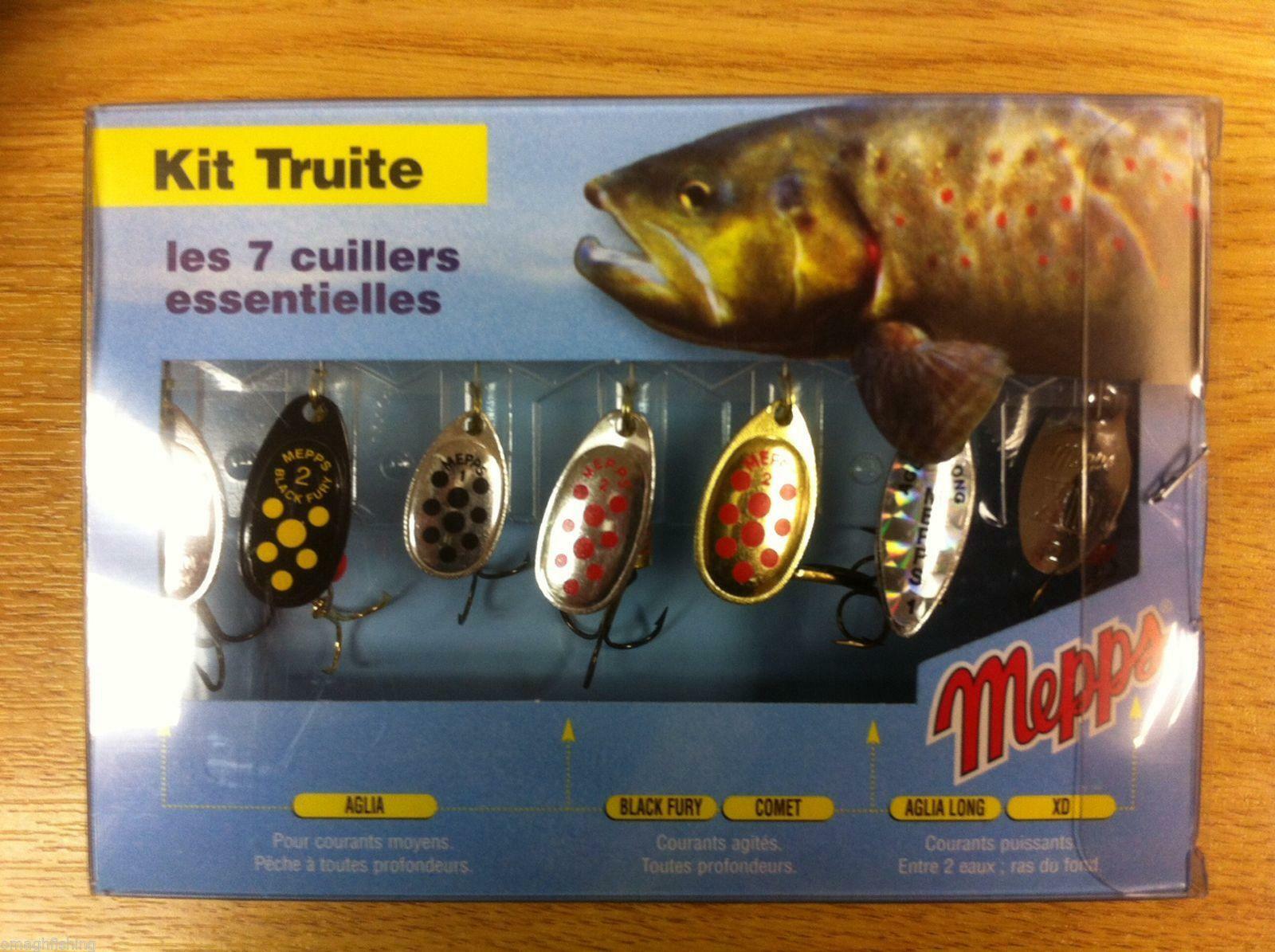 Mepps Kit Brochet - Pike Lure Kit 5 Pcs for sale online