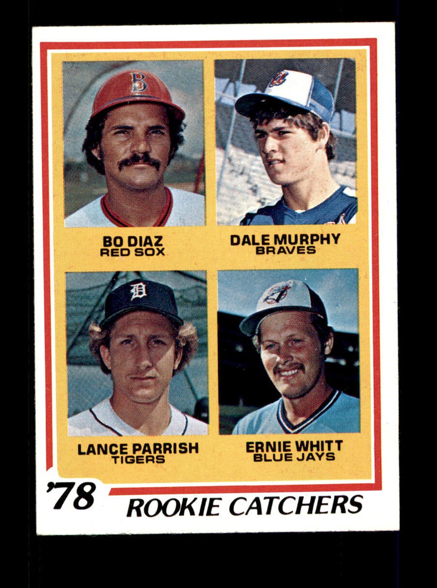 1978 Topps #708 Rookie Catchers Dale Murphy NM | eBay