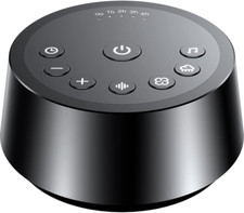 Color Noise Sound Machines with 25 Soothing Sounds Sleep White BLACK