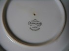 Fukagawa Arita Vintage gravy bowl w/plate Japan pinecones acorns hand painted — photo 4