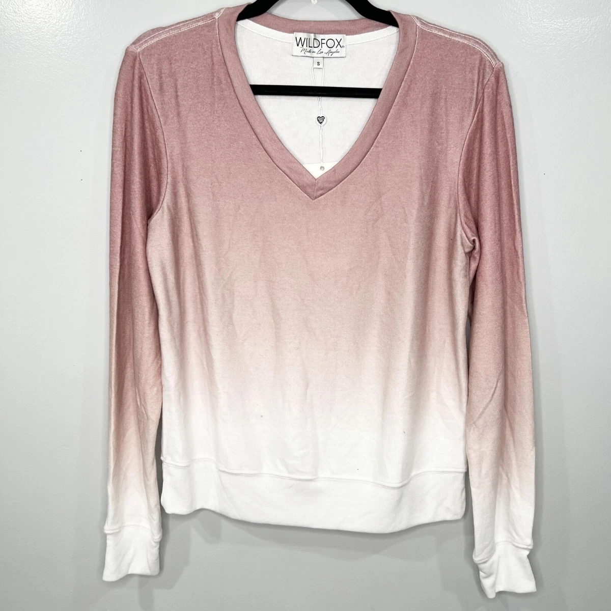Wildfox v deals neck pullover
