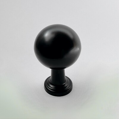 Black knobs, Round Cabinet Knobs, Zinc knobs, Drawer Knobs,Cabinet Hardware,5pcs