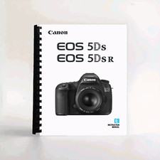 Instruction Manual for Canon EOS 5Ds  5Ds R