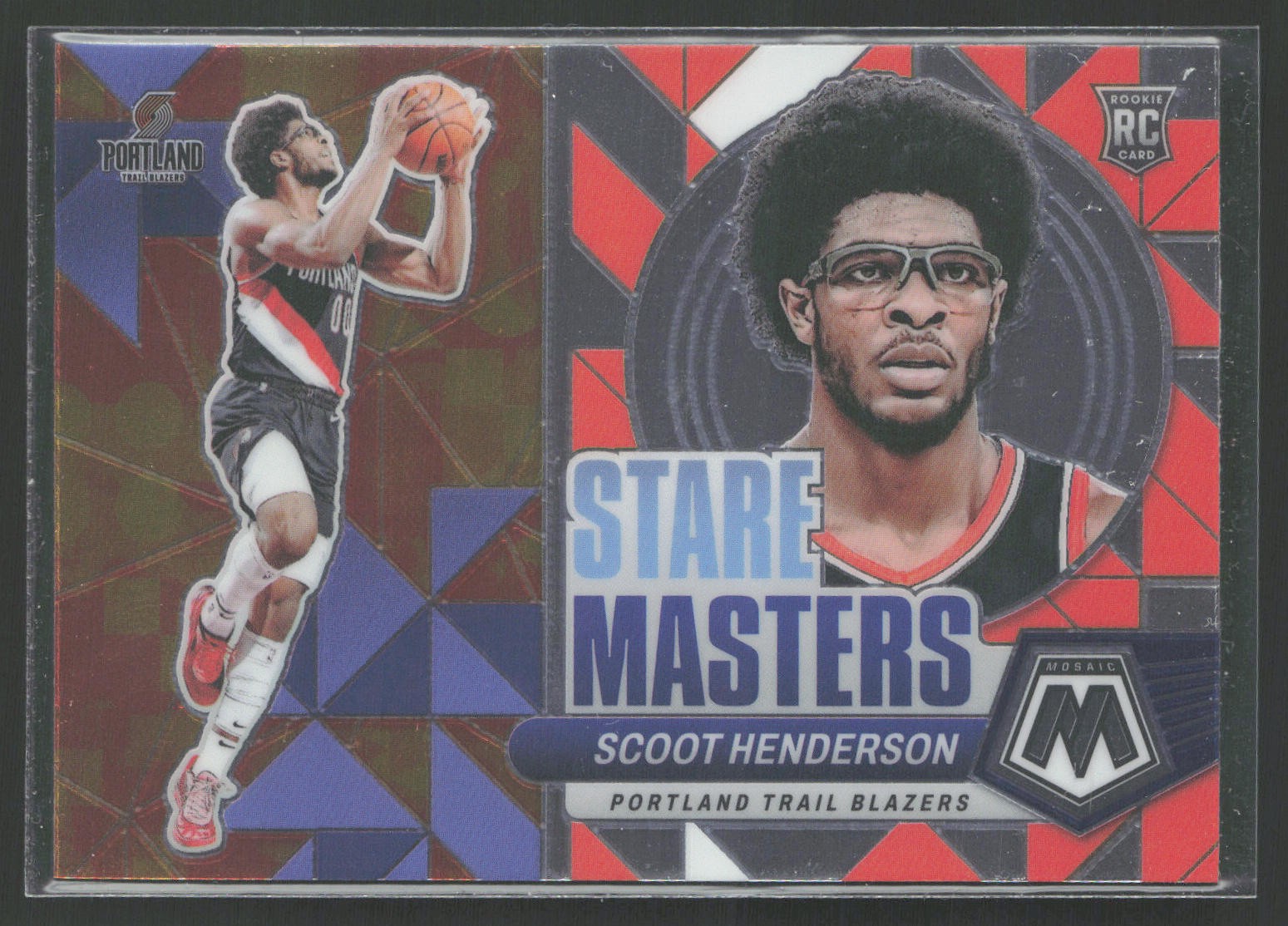 2023-24 Panini Mosaic #12 SCOOT HENDERSON Stare Masters