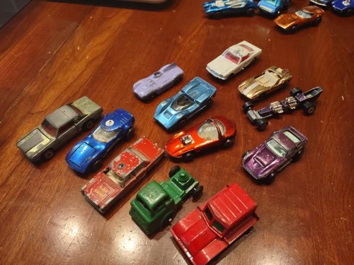Vintage Hot Wheels Redlines, Matchbox Cars Collection, 1960-1970, Lot Of 12!