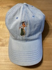 Goodfellow  Co. Hula Hawaiian Denim Baseball Hat Unisex